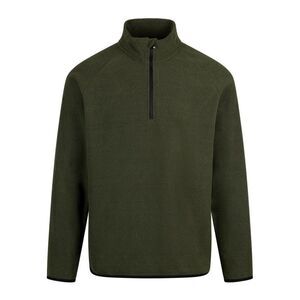 Trespass Mens Wetherill Fleece Top / Dark Vine